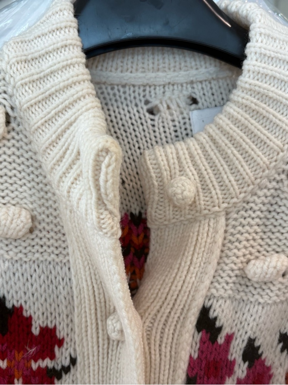 Hayley Menzies Cream Floral Cardigan - Picture 9 of 9